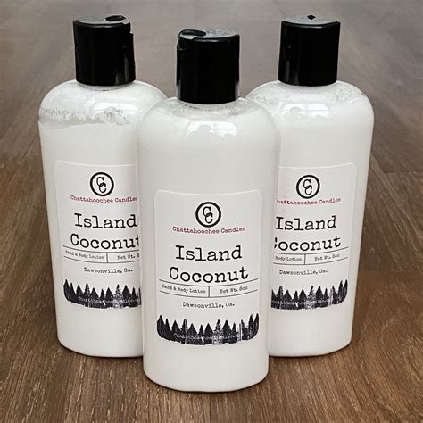 Island Coconut Scented Hand And Body Lotion