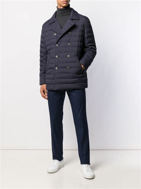 Brunello Cucinelli Padded Double Breasted Jacket Farfetch