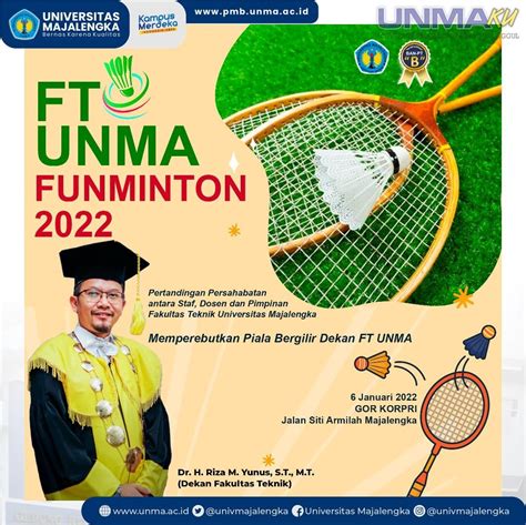 Fakultas Teknik Unma Funminton 2022 Universitas Majalengka