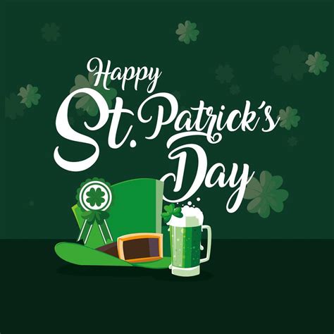 Happy Saint Patricks Day Vector Design 4976295 Vector Art At Vecteezy