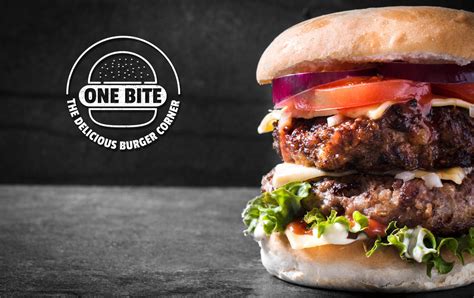 One Bite The Delicious Burger Corner Updated On Behance