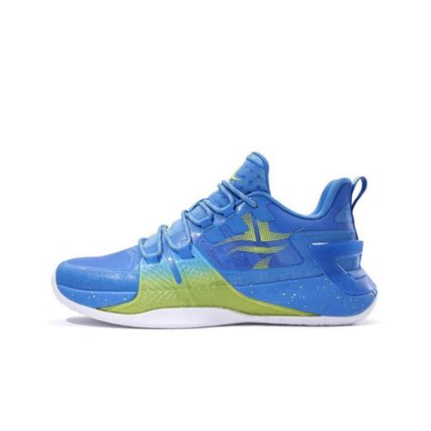 Xtep Jeremy Lin Two Low Mens Sports Basketball Shoes Blue