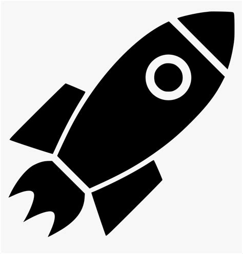 Rocket White Launch Icon Png Transparent Png Kindpng