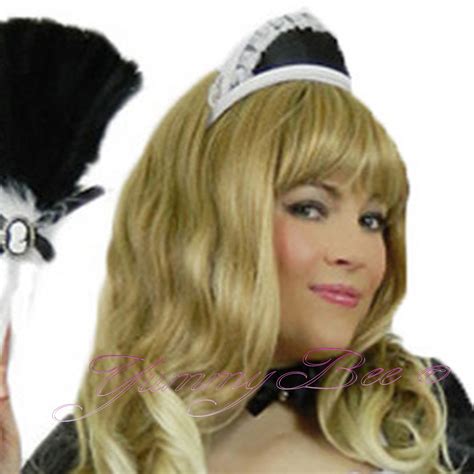 Yummy Bee French Maid Fancy Dress Costume Outfit Plus Size Waitress Hen