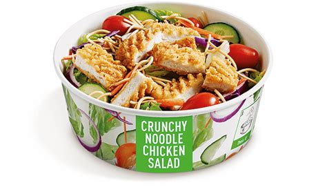 Mc Donalds Crunchy Noodle Warm Chicken Salad Food Blog