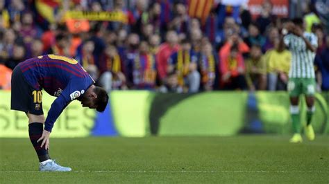 Barcelona Perdió Contra El Betis En La Vuelta De Messi
