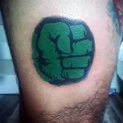 100 Incredible Hulk Tattoos For Men Gallant Green Design Ideas