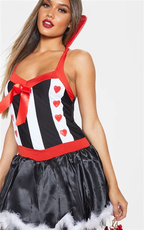 sexy queen of hearts costume accessories prettylittlething