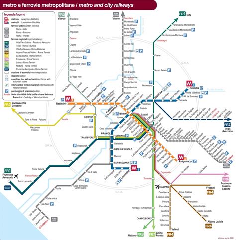 Printable Rome Metro Map Free Printable Maps