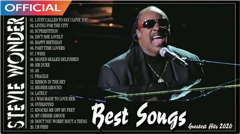 Stevie Wonder Greatest Hits Full Album Coverthe Best Songs Of Stevie