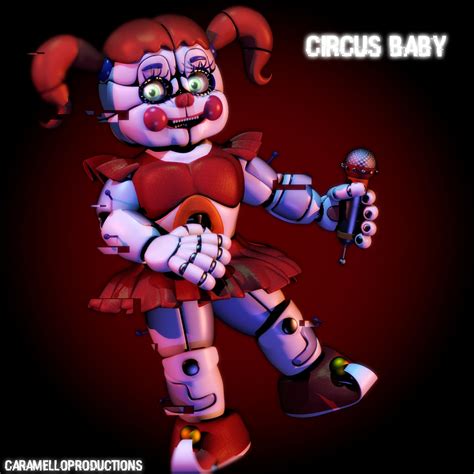 Fnafc4d Circus Baby By Caramelloproductions On Deviantart