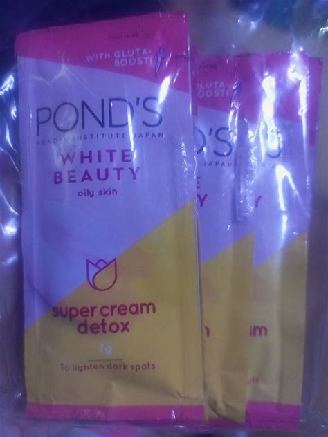 Ponds White Beauty Cream Detox 8pcs Lazada Ph
