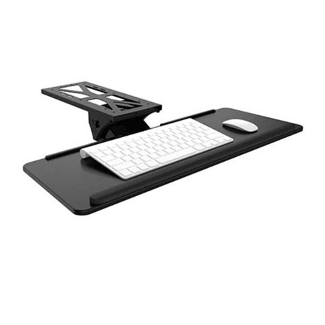 Articulating Keyboard Tray Compatible With Height Adjustable Bases
