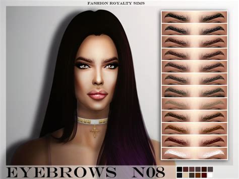 The Sims Resource Eyebrows N08