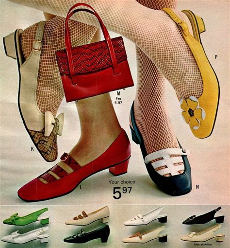 these vintage 1960s shoes for women were fashionable and far out click americana