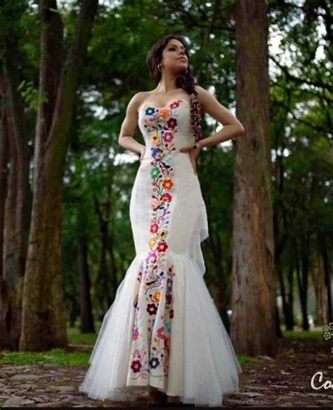 Pin By Yahaira Cardenas On Mexican Wedding Embroidered Wedding Dress
