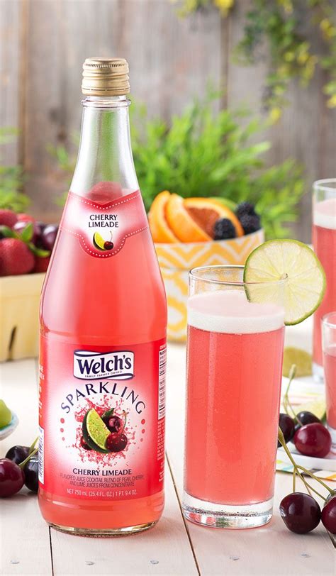 16 Best Images About Welchs Sparkling Drinks On Pinterest Cherries