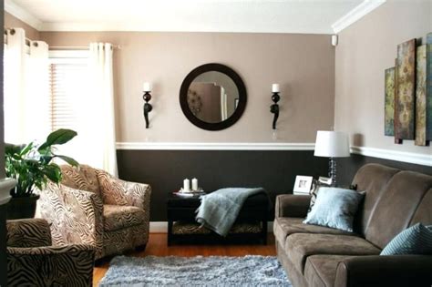 Two Tone Living Room Colors Earth Tone Paint Colors For