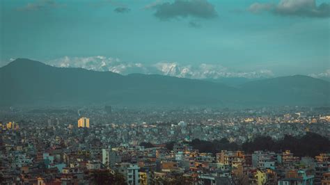 kathmandu city inside himalayas