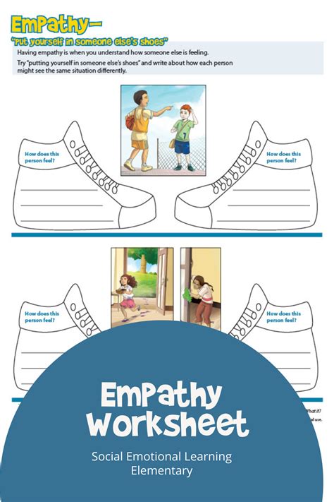 Empathy Worksheet — Elementary Social Emotional Learning Social Work