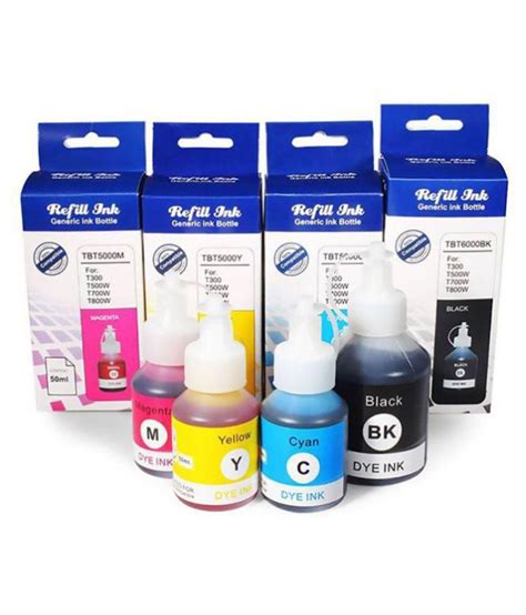 Download 873 brother printer pdf manuals. REFILL INK Brother DCP-T300 Multicolor Ink Pack of 4 - Buy ...