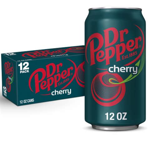 Dr Pepper Cherry Soda Cans 12 Pk 12 Fl Oz Kroger