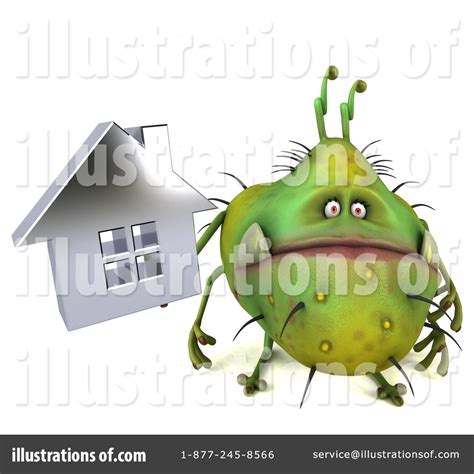 Green Germ Clipart 1489348 Illustration By Julos