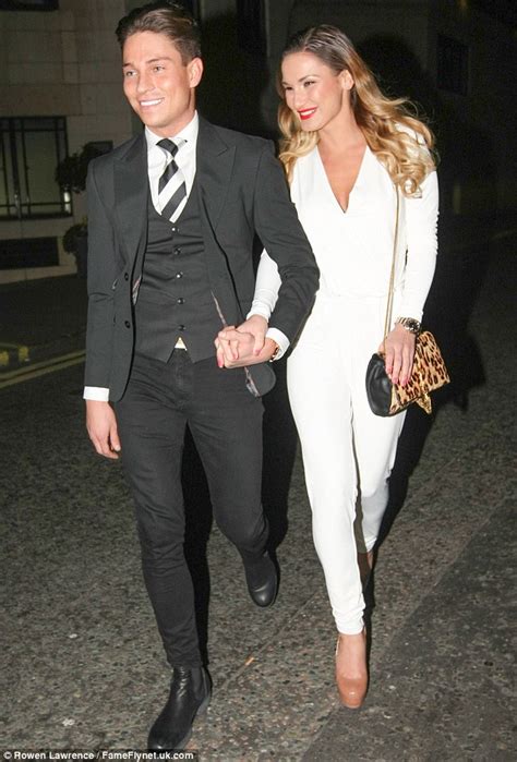 joey essex and sam faiers towie s billie faiers eyes christmas engagement for sam