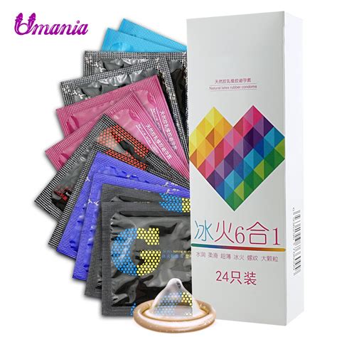 Buy 24 Pcspack Ultra Thin Condoms Penis Sleeve