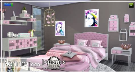 Teen Bedroom Sims 4