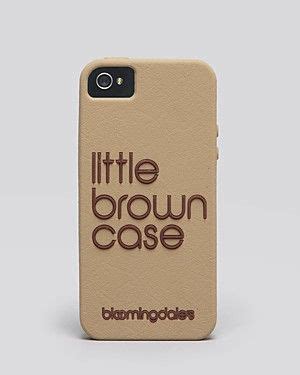 Bloomingdale's iPhone 5/5s Case - Exclusive Little Brown - 100% Exclusive Handbags ...