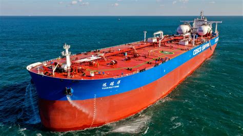China Delivers Worlds First Super Large Lng Dual Fuel Oil Tanker Cgtn
