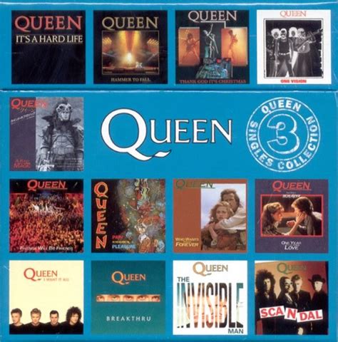 Queen Queen Singles Collection 3 Boxed Set Metal Kingdom