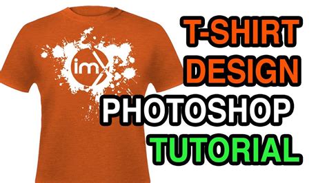 how to design a t shirt in photoshop with negative images photoshop tutorial youtube