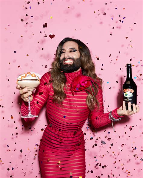 Conchita Wurst Unveiled As Baileys Treat Ambassador For Eurovision Song Contest