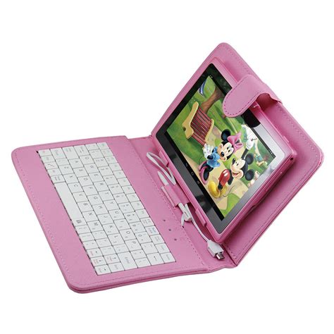 8gb Pink 7 Inch Android 44 Tablet Pc For Kids Children With Keyboard