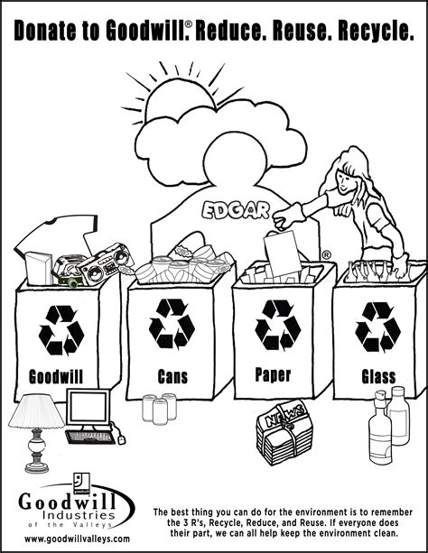 Recycling coloring pages for kids. Recycling Coloring Pages - Coloring Home