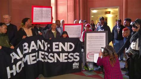 Advocates Rally For New Homeless Legislation