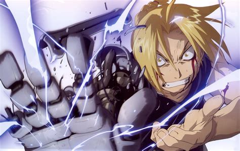 Wallpaper Anime Machine Elric Edward Full Metal Alchemist Brotherhood Mecha Mangaka