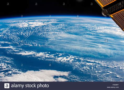 Planet Earth And View From The International Space Station