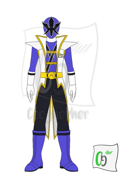 Super Shinken Blue Super Blue Samurai Ranger By Coeghepher On Deviantart