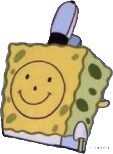 Spongebob Sad Meme By Lisawarren Redbubble