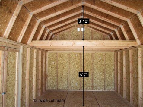 Gambrel Shed With Loft Plans Shed Ramp And Plans