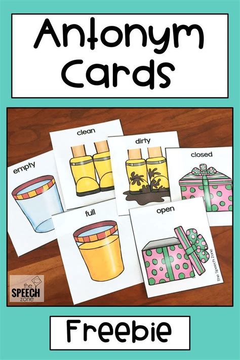 Practice Antonym Vocabulary And Opposite Concepts With These Free