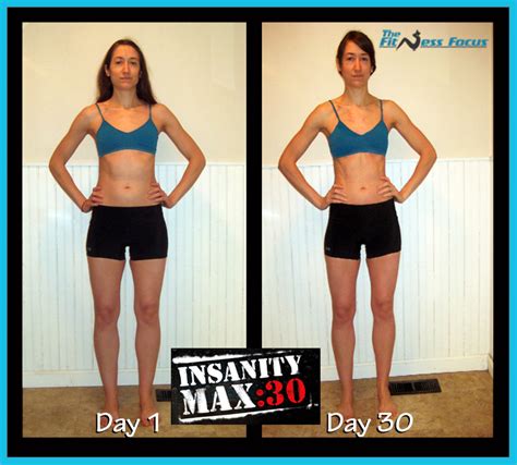 Insanity Max30 Workout My Month 1 Review