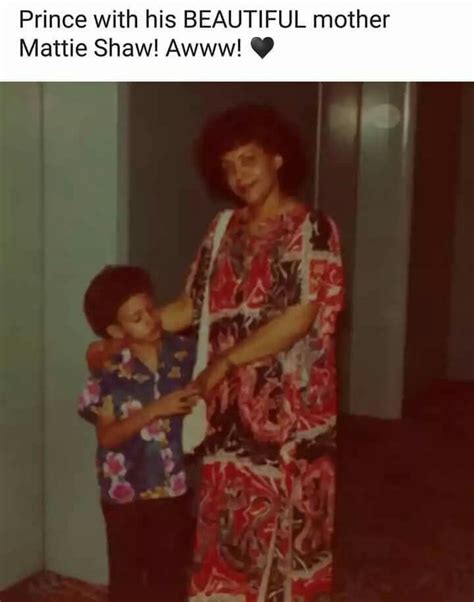 Prince With His Mom Prince Musician Prince Rogers Nelson The Artist