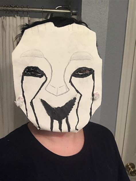 This Is My Halloween Mask I've Got - I made an scp 0-35 mask for Halloween.What do u think? It’s my first