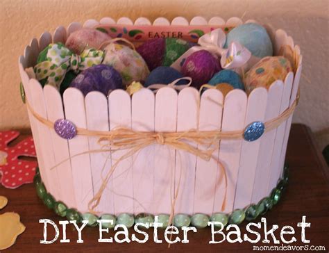 Scribble Shop Challenge Diy Easter Basket Mom Endeavors Homemade