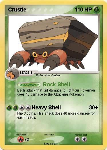 Pokémon Crustle 37 37 Rock Shell My Pokemon Card