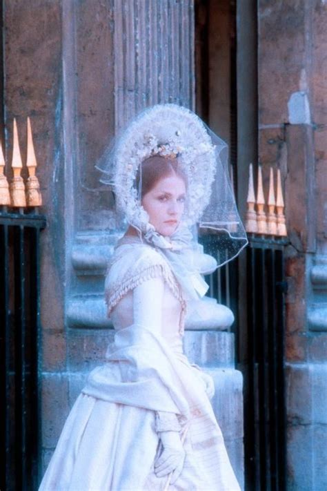 Isabelle Huppert as Marguerite Gautier in La Dame aux Camélias Victorian era dresses